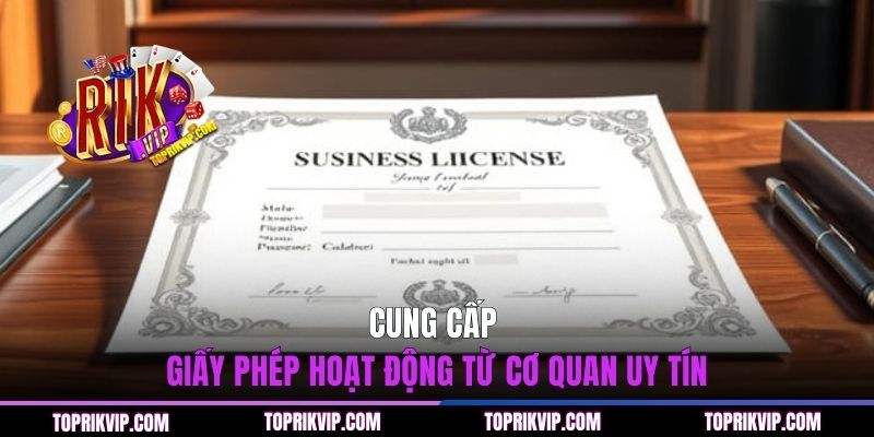 Trang Chủ RikVip 39 Cung cấp giấy phép hoạt động từ cơ quan uy tín