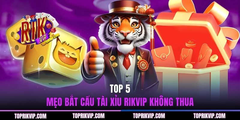 Top 5 mẹo bắt cầu Tài Xỉu RIKVIP không thua